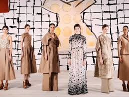 Bold colors, oversized silhouettes, vintage revival, sheer fabrics, metallics, statement accessories, relaxed tailoring, crochet details, sporty-chic, and eco-conscious designs.